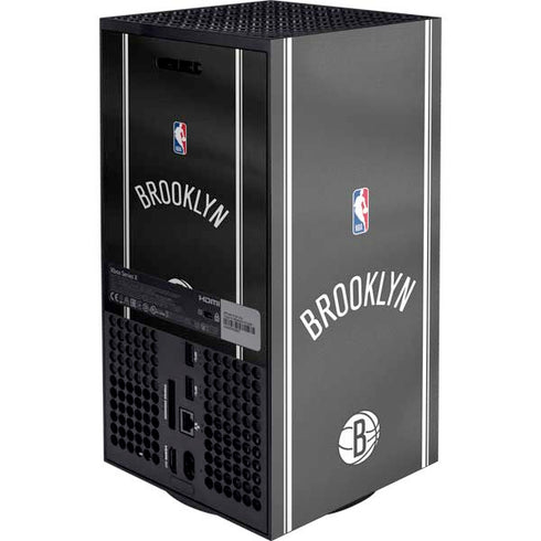 NBA Brooklyn Nets Jersey XBox Series X Digital Edition Console Skin